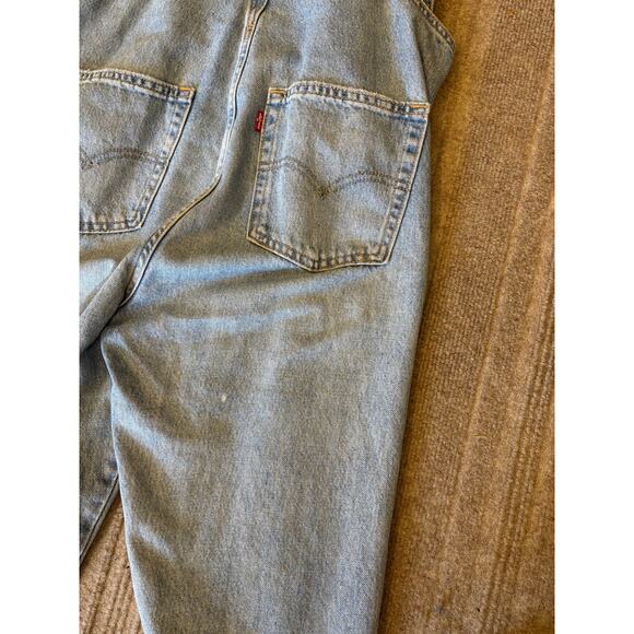Levis Womens Denim Overalls Medium - Picture 13 of 15